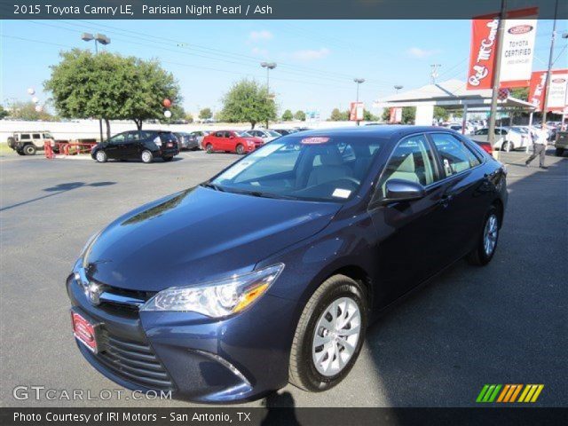 2015 Toyota Camry LE in Parisian Night Pearl