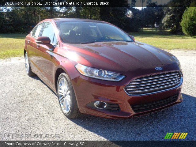2016 Ford Fusion SE in Bronze Fire Metallic