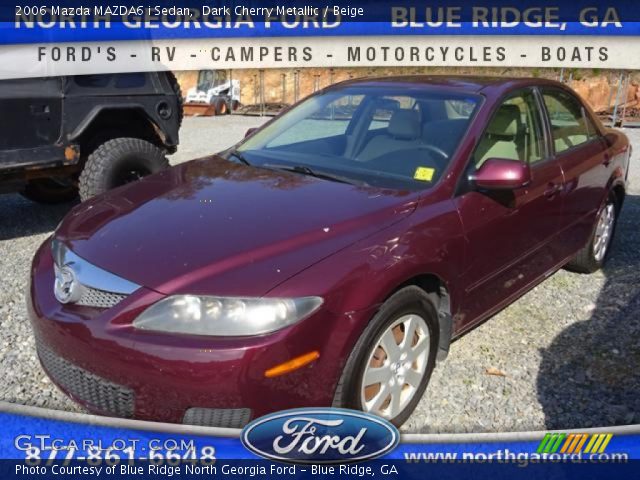 2006 Mazda MAZDA6 i Sedan in Dark Cherry Metallic