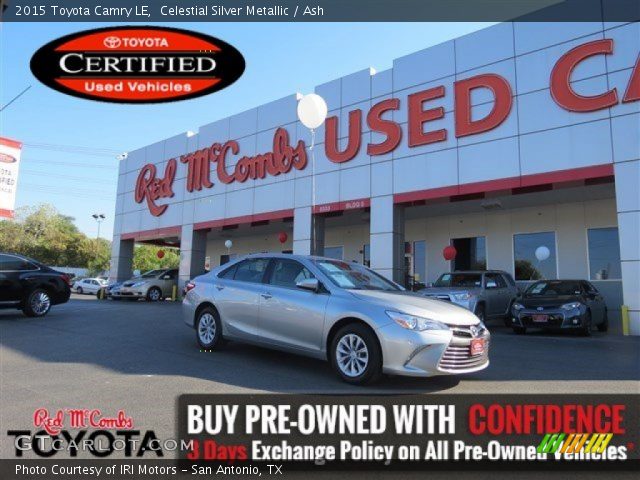 2015 Toyota Camry LE in Celestial Silver Metallic