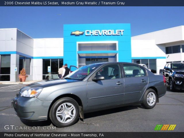 2006 Chevrolet Malibu LS Sedan in Medium Gray Metallic