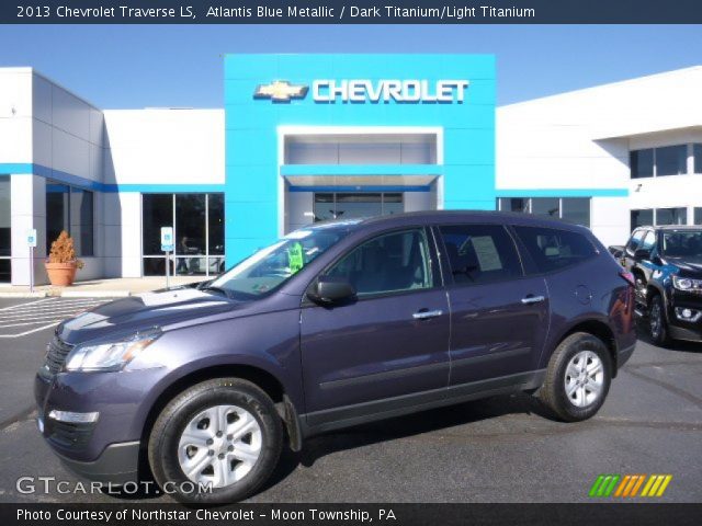 2013 Chevrolet Traverse LS in Atlantis Blue Metallic