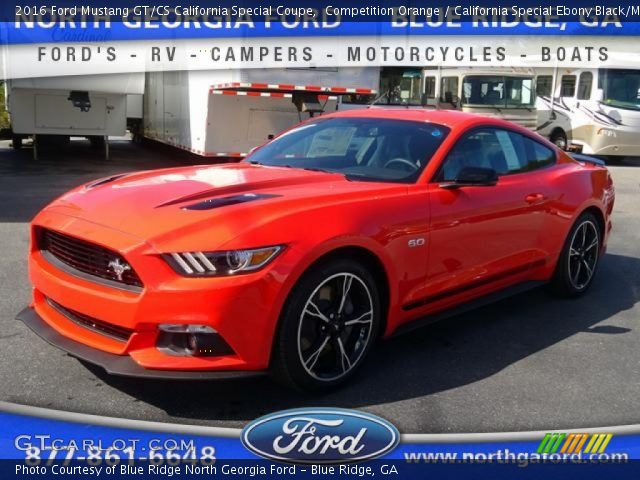 2016 Ford Mustang GT/CS California Special Coupe in Competition Orange
