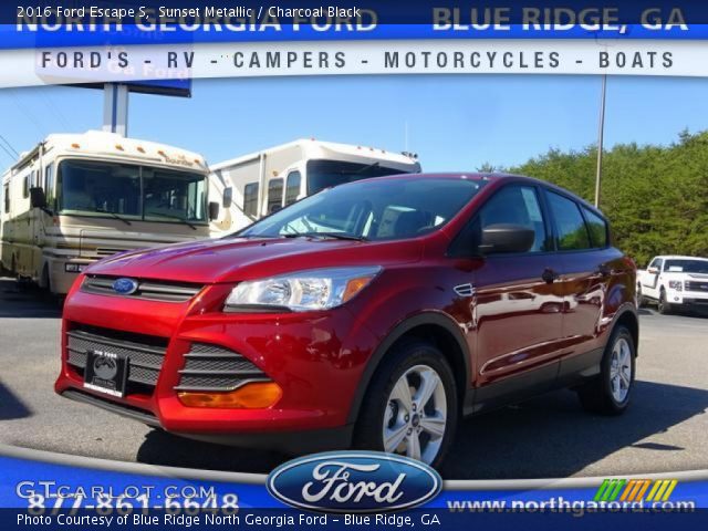 2016 Ford Escape S in Sunset Metallic