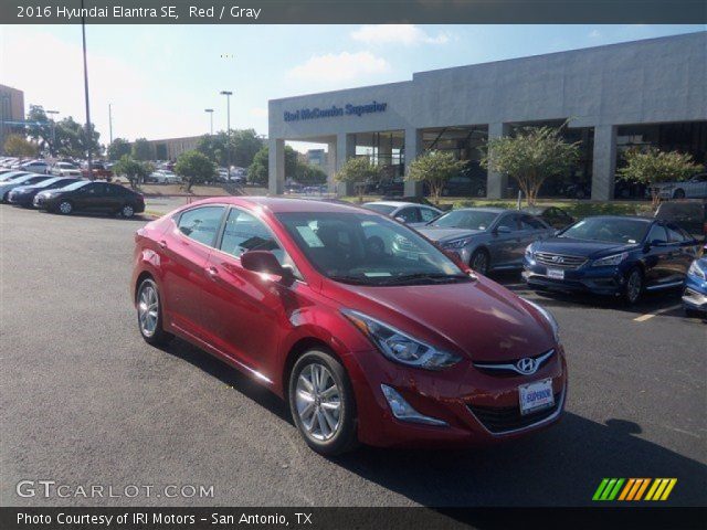 2016 Hyundai Elantra SE in Red