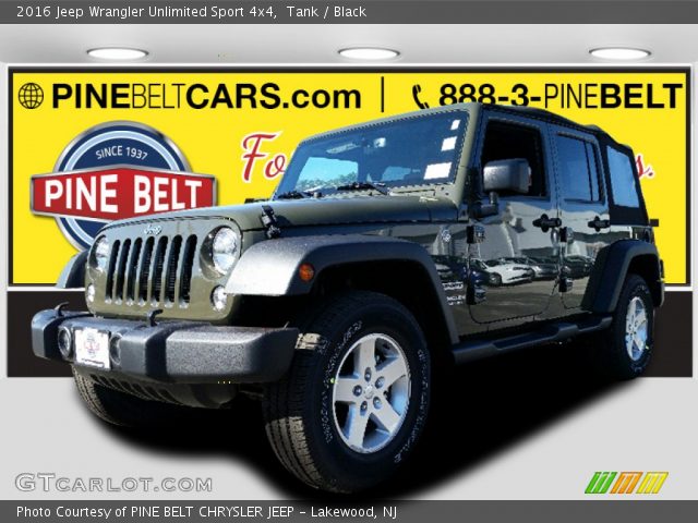 2016 Jeep Wrangler Unlimited Sport 4x4 in Tank
