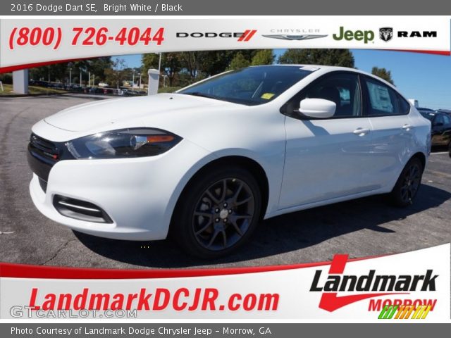 2016 Dodge Dart SE in Bright White