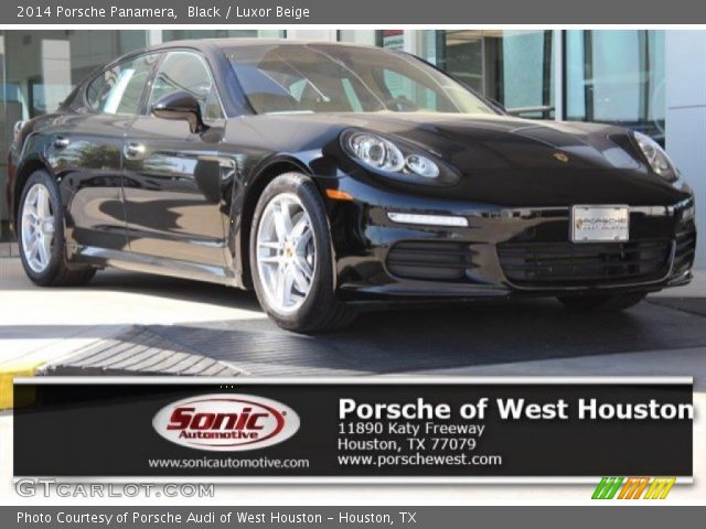 2014 Porsche Panamera  in Black