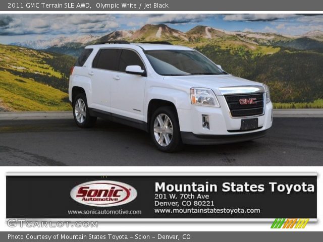2011 GMC Terrain SLE AWD in Olympic White