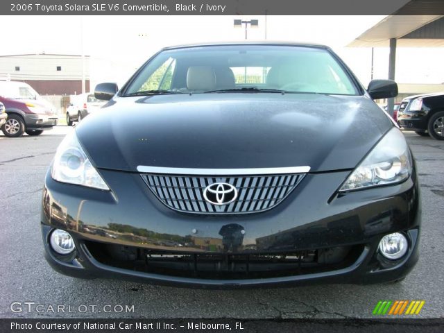 2006 Toyota Solara SLE V6 Convertible in Black