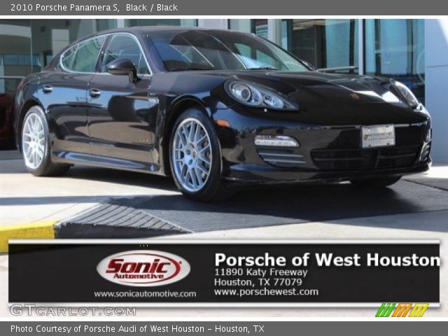 2010 Porsche Panamera S in Black