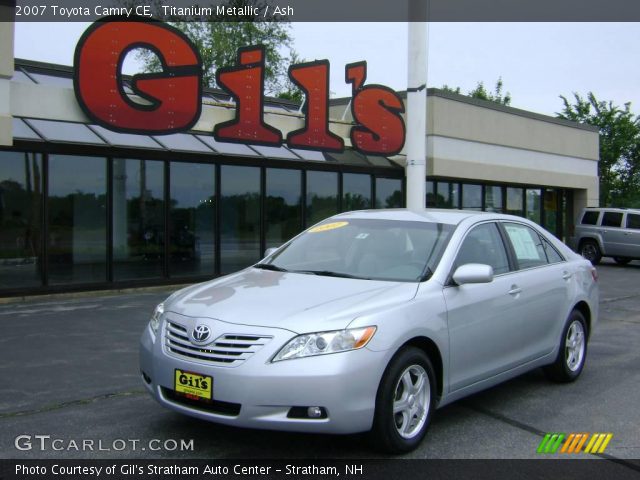 2007 Toyota Camry CE in Titanium Metallic