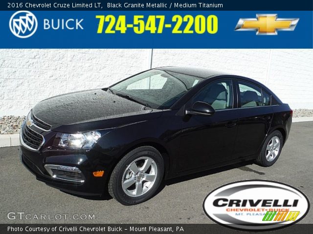 2016 Chevrolet Cruze Limited LT in Black Granite Metallic