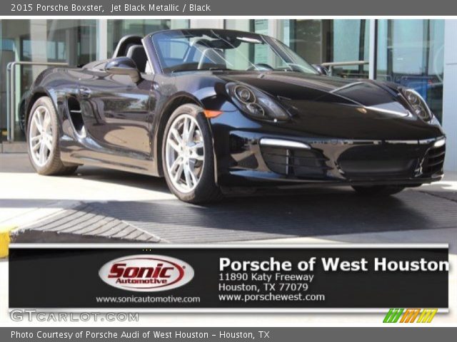 2015 Porsche Boxster  in Jet Black Metallic