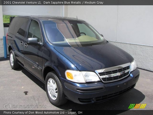 2001 Chevrolet Venture LS in Dark Sapphire Blue Metallic