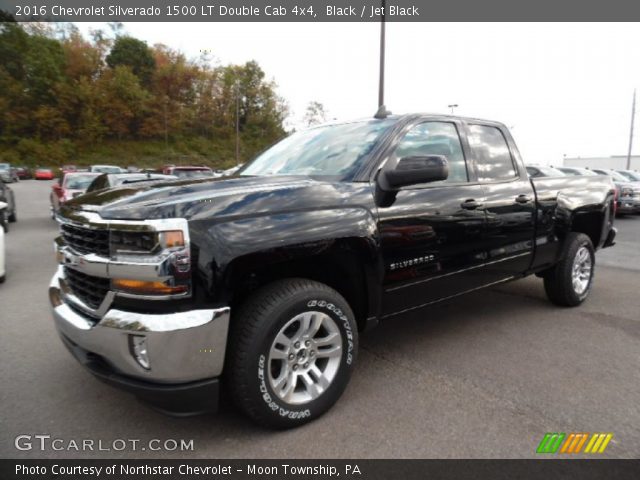 2016 Chevrolet Silverado 1500 LT Double Cab 4x4 in Black