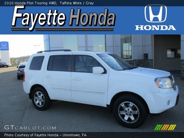 2010 Honda Pilot Touring 4WD in Taffeta White