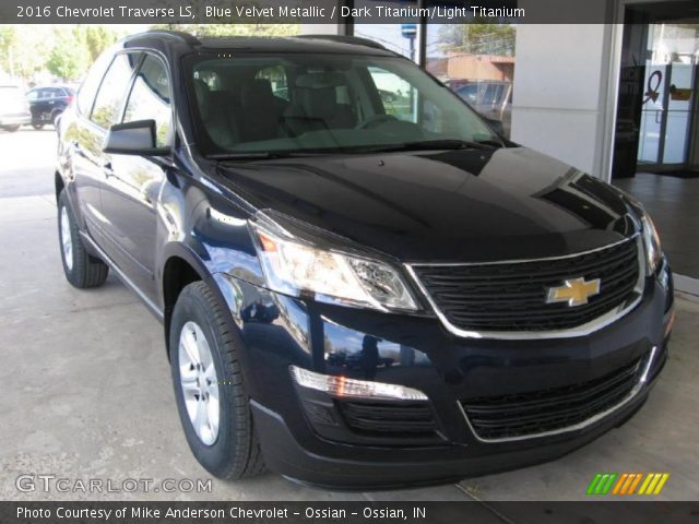 2016 Chevrolet Traverse LS in Blue Velvet Metallic