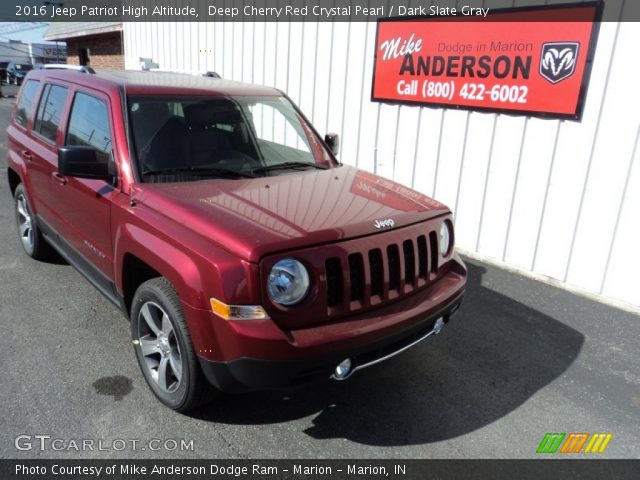 2016 Jeep Patriot High Altitude in Deep Cherry Red Crystal Pearl