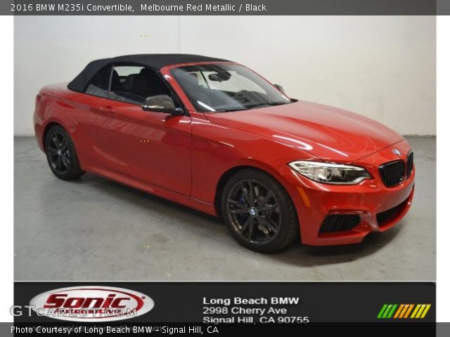 2016 BMW M235i Convertible in Melbourne Red Metallic