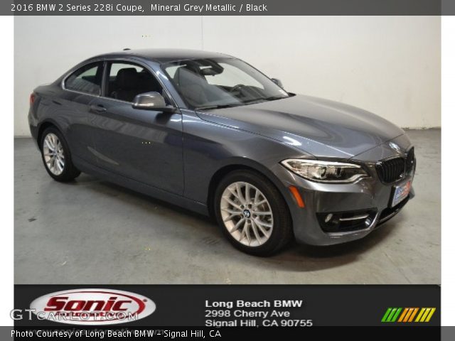 2016 BMW 2 Series 228i Coupe in Mineral Grey Metallic
