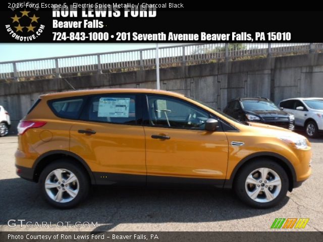 2016 Ford Escape S in Electric Spice Metallic