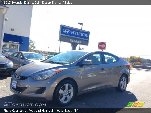 2013 Hyundai Elantra GLS in Desert Bronze