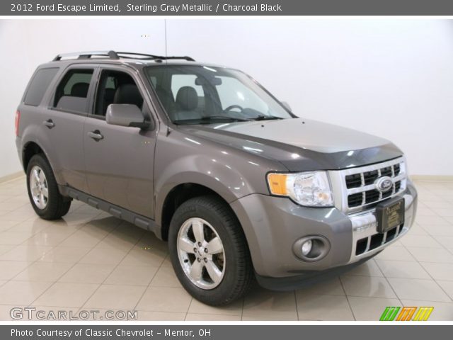 2012 Ford Escape Limited in Sterling Gray Metallic