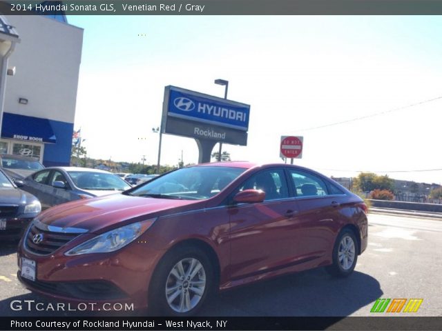 2014 Hyundai Sonata GLS in Venetian Red