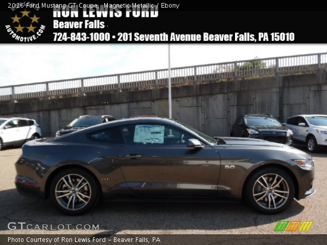 2016 Ford Mustang GT Coupe in Magnetic Metallic