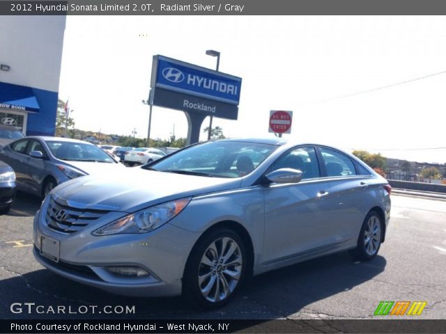 2012 Hyundai Sonata Limited 2.0T in Radiant Silver