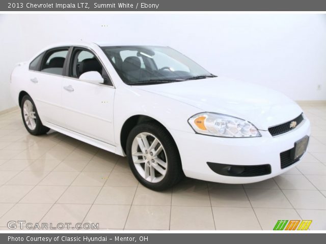 2013 Chevrolet Impala LTZ in Summit White