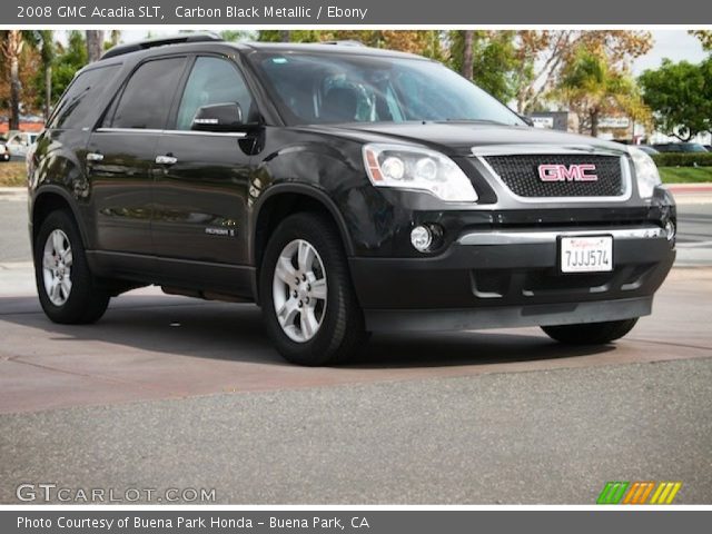 2008 GMC Acadia SLT in Carbon Black Metallic