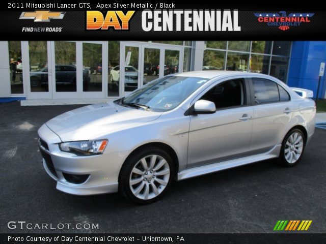 2011 Mitsubishi Lancer GTS in Apex Silver Metallic