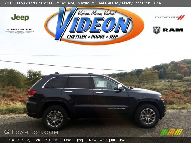 2015 Jeep Grand Cherokee Limited 4x4 in Maximum Steel Metallic