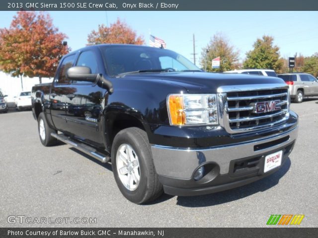 2013 GMC Sierra 1500 SLE Crew Cab in Onyx Black