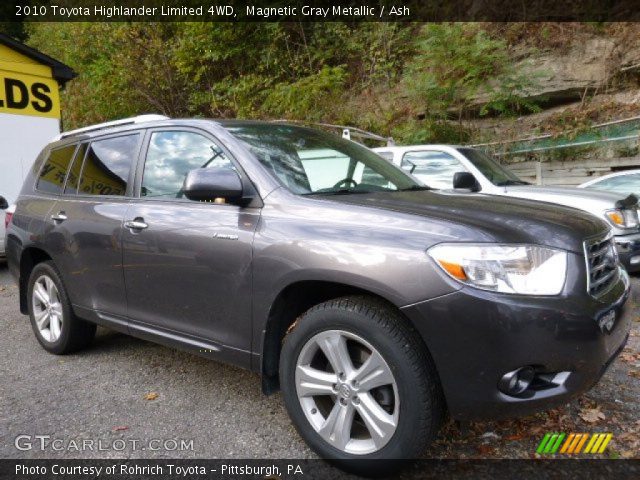 2010 Toyota Highlander Limited 4WD in Magnetic Gray Metallic