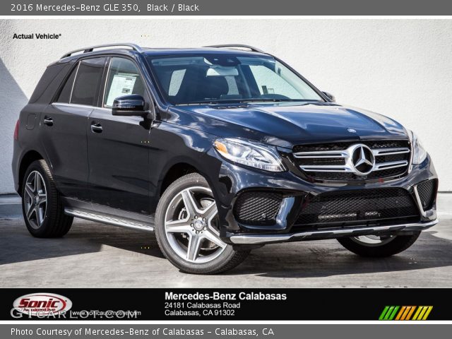 2016 Mercedes-Benz GLE 350 in Black