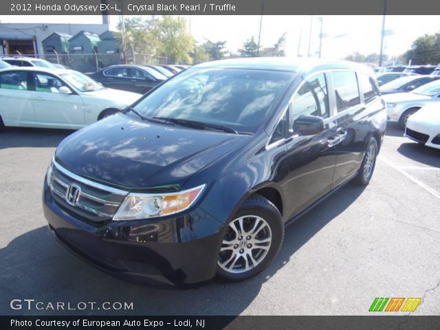 2012 Honda Odyssey EX-L in Crystal Black Pearl