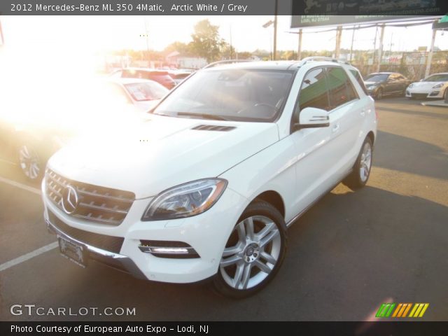 2012 Mercedes-Benz ML 350 4Matic in Arctic White