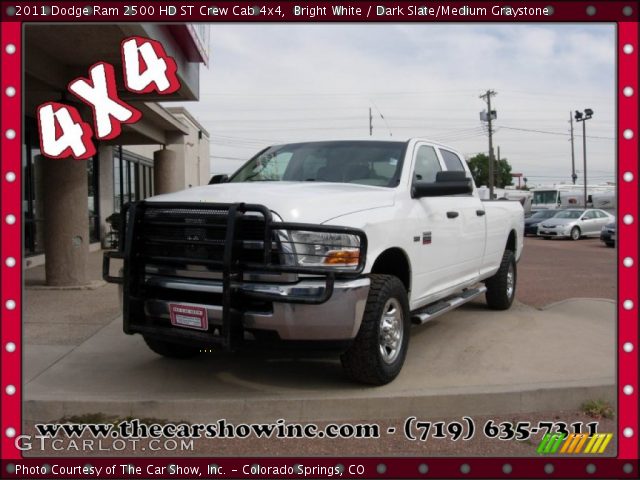 2011 Dodge Ram 2500 HD ST Crew Cab 4x4 in Bright White
