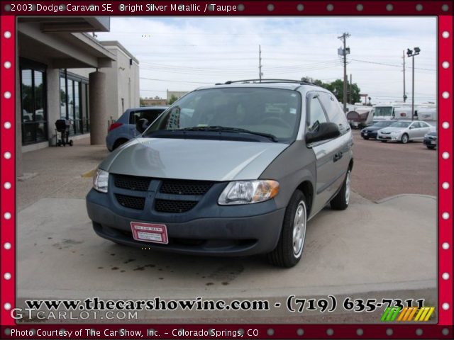 2003 Dodge Caravan SE in Bright Silver Metallic