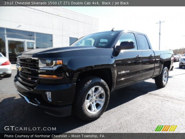 2016 Chevrolet Silverado 1500 LT Z71 Double Cab 4x4 in Black