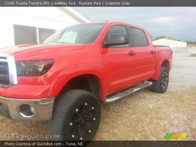2008 Toyota Tundra SR5 CrewMax 4x4 in Radiant Red