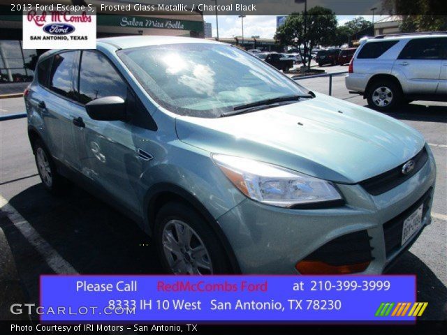 2013 Ford Escape S in Frosted Glass Metallic