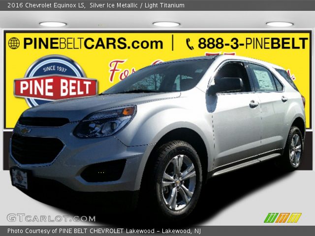 2016 Chevrolet Equinox LS in Silver Ice Metallic