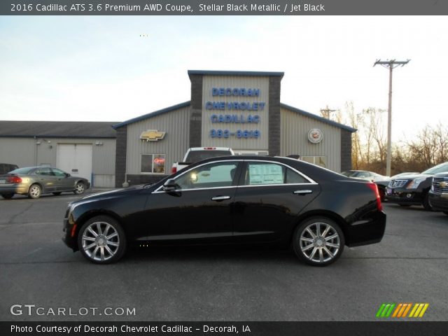 2016 Cadillac ATS 3.6 Premium AWD Coupe in Stellar Black Metallic