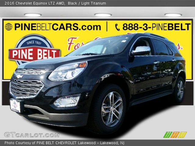 2016 Chevrolet Equinox LTZ AWD in Black