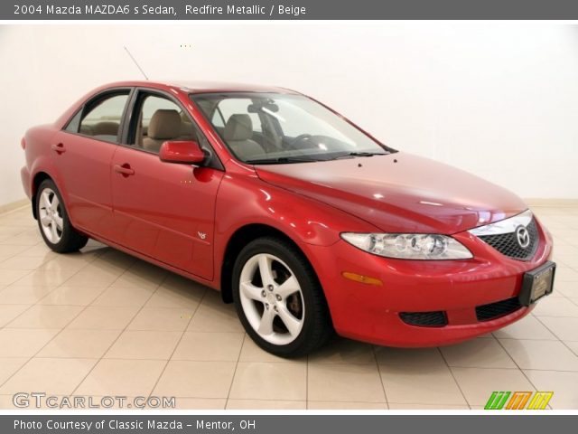 2004 Mazda MAZDA6 s Sedan in Redfire Metallic