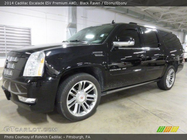 2014 Cadillac Escalade ESV Premium AWD in Black Raven